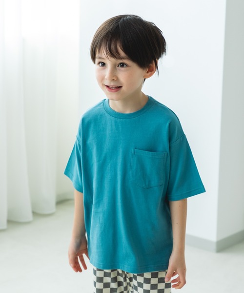 pairmanon（ペアマノン）の「【リンクコーデ】アソート ビッグシルエット 半袖Tシャツ（Tシャツ/カットソー・キッズ・ブルー系その他/グリーン系その他/グリーン系その他2/パープル/ホワイト/ピンク/ベージュ系その他/ベージュ系その他2/ライトグリーン/ホワイト系その他/パープル系その他/ブラック/ライトピンク/ピンク系その他/ライトベージュ/オリーブ/ライトブルー/ブラック系その他2/ブラック系その他/ブルー・110/100/120/130/140/150/80/90）」の14枚目の写真