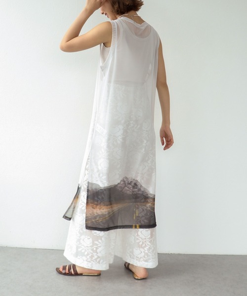 Three Four Time（ｽﾘｰﾌｫｰﾀｲﾑ）の「obakeCATチュールレイヤードワンピース（ワンピース・レディース・アニマル・FREE）」の5枚目の写真