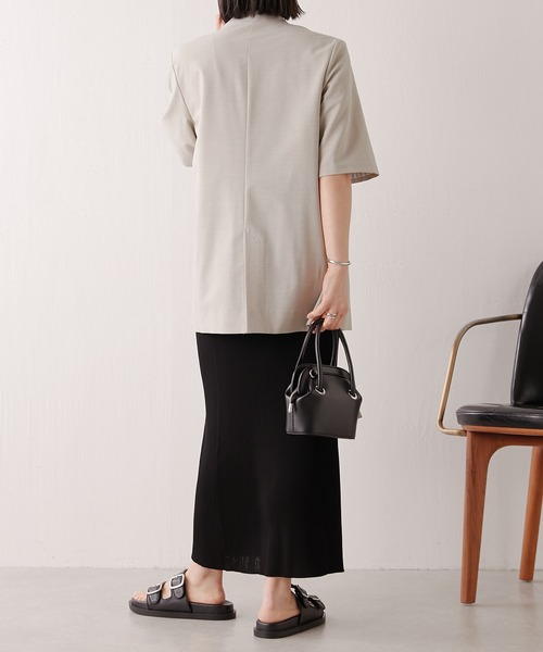 PAPILLONNER(パピヨネ)の「ベルテッドサンダル(サンダル・レディース・オフホワイト/ブラック・38/37/36)」の15枚目の写真