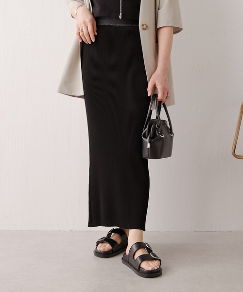 PAPILLONNER(パピヨネ)の「ベルテッドサンダル(サンダル・レディース・オフホワイト/ブラック・38/37/36)」の16枚目の写真