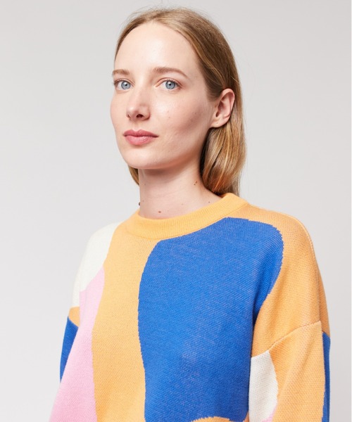 BOBO CHOSES(ボボショーズ)の「Multicolour jacquard jumper(ニット/セーター・レディース・マルチ・XS/M/S)」の7枚目の写真