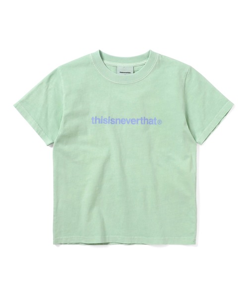 【THISISNEVERTHAT】T-Logo W Tee イエローグリーン thisisneverthat（ディスイズネバーザット）の「T-Logo W Tee（T