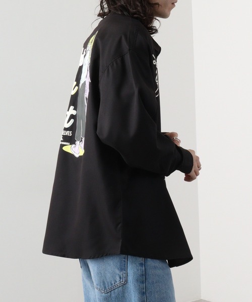 A.T,C in the attic homme(エーティーシーインジアティックオム)の「ATC in the attic homme キャラクター&ガールズビックシャツ(シャツ/ブラウス・メンズ・ホワイト系1/ベージュ系1/ホワイト/ブラック系1/ベージュ系/ブラック・M/L)」の15枚目の写真