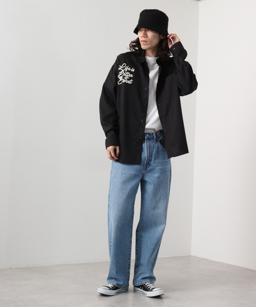A.T,C in the attic homme(エーティーシーインジアティックオム)の「ATC in the attic homme キャラクター&ガールズビックシャツ(シャツ/ブラウス・メンズ・ホワイト系1/ベージュ系1/ホワイト/ブラック系1/ベージュ系/ブラック・M/L)」の16枚目の写真