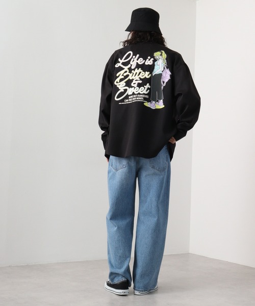 A.T,C in the attic homme(エーティーシーインジアティックオム)の「ATC in the attic homme キャラクター&ガールズビックシャツ(シャツ/ブラウス・メンズ・ホワイト系1/ベージュ系1/ホワイト/ブラック系1/ベージュ系/ブラック・M/L)」の17枚目の写真