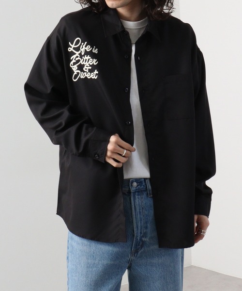 A.T,C in the attic homme(エーティーシーインジアティックオム)の「ATC in the attic homme キャラクター&ガールズビックシャツ(シャツ/ブラウス・メンズ・ホワイト系1/ベージュ系1/ホワイト/ブラック系1/ベージュ系/ブラック・M/L)」の12枚目の写真