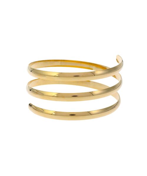 EVRIS（エヴリス）の「WHIRLPOOL バングル（バングル/リストバンド・レディース・シルバー/ゴールド・FREE）」の2枚目の写真