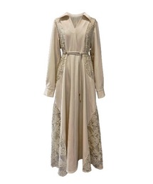 anuans（アニュアンス）の「ブーケレーススウィッチフレアワンピース