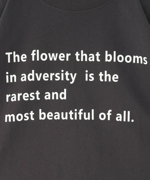 LOWRYS FARM（ローリーズファーム）の「アソートロゴＴプリントＳＳ　111997（Tシャツ/カットソー・キッズ・オフホワイト/チャコールグレー/グレー/ホワイト・110cm/150cm/140cm/130cm/120cm）」の5枚目の写真