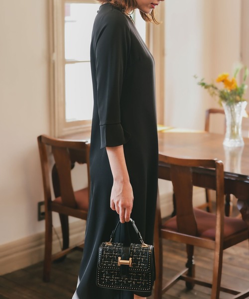 フレアスリーブAラインワンピース（ドレス）｜Dorry Doll（ドリー