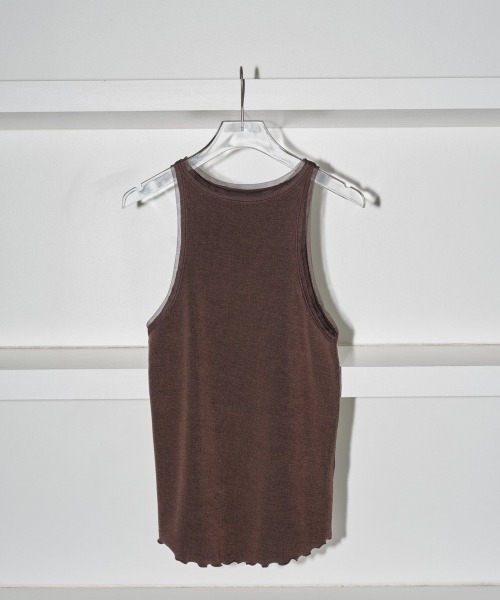 TODAYFUL（トゥデイフル）の「TODAYFUL Tulle Piping Tanktop