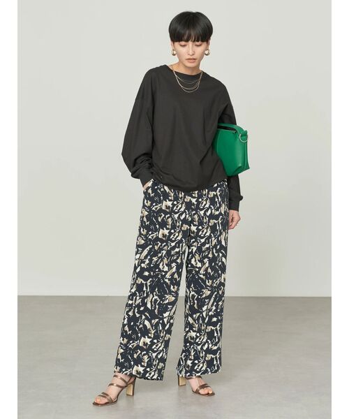 AMERICAN HOLIC(アメリカンホリック)の「ドルマンコクーンカットプルオーバー①(Tシャツ/カットソー・レディース・その他7/ブルー/オフホワイト/ブラック・M/L)」の19枚目の写真