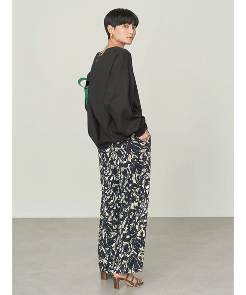 AMERICAN HOLIC(アメリカンホリック)の「ドルマンコクーンカットプルオーバー①(Tシャツ/カットソー・レディース・その他7/ブルー/オフホワイト/ブラック・M/L)」の20枚目の写真