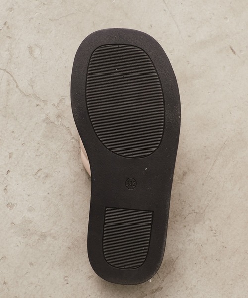 CIAOPANIC TYPY（チャオパニックティピー）の「ぷにぷに厚底クロスサンダル（サンダル・レディース・ブラック/アイボリー/マスタード・SMALL/MEDIUM/LARGE）」の16枚目の写真