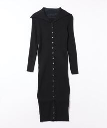 esutoreja | ボタンニットドレス(ワンピース)