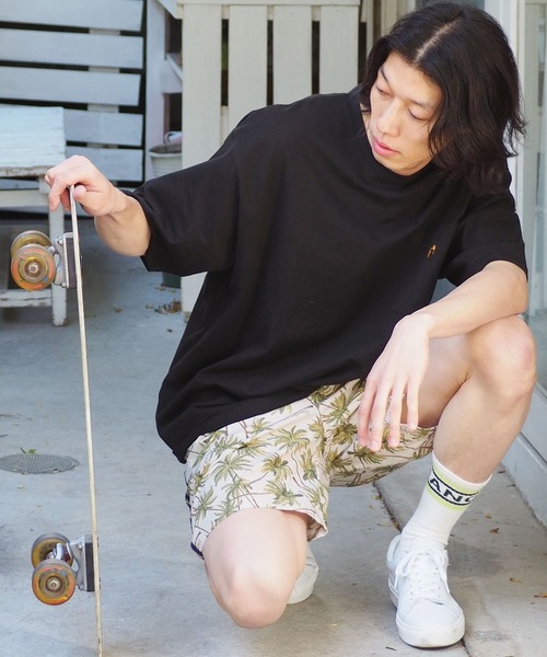 HANGTEN（ハンテン）の「【HANG TEN/ハンテン】総柄プリントショートパンツ（その他パンツ・メンズ・ベージュ・M/L）」の4枚目の写真