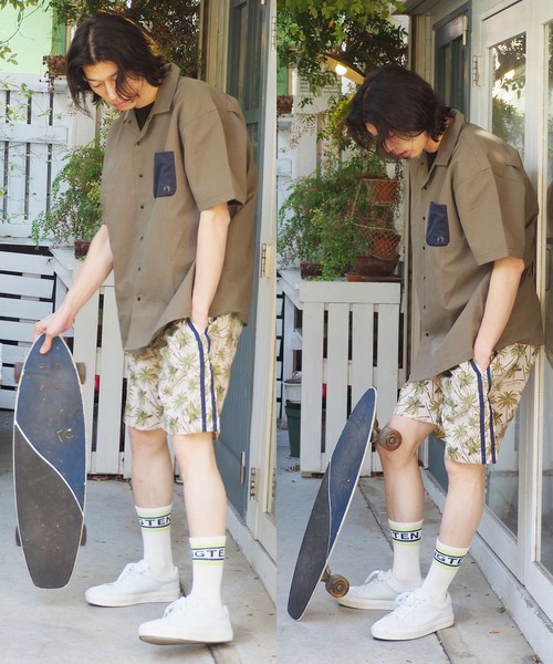 HANGTEN（ハンテン）の「【HANG TEN/ハンテン】総柄プリントショートパンツ（その他パンツ・メンズ・ベージュ・M/L）」の5枚目の写真