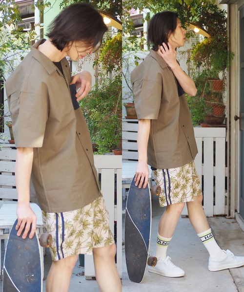 HANGTEN（ハンテン）の「【HANG TEN/ハンテン】総柄プリントショートパンツ（その他パンツ・メンズ・ベージュ・M/L）」の12枚目の写真