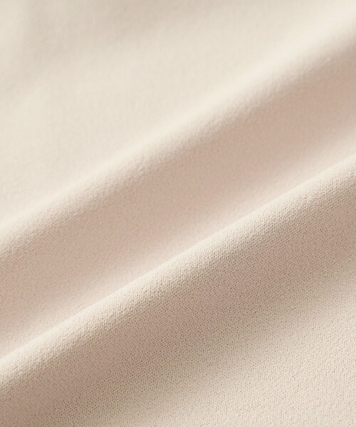 coen(コーエン)の「§【RONEL】ジョーゼットペプラムブラウス(セットアップ対応可能)(シャツ/ブラウス・レディース・オフホワイト/ネイビー/ライトグレー/ブラック・S/M)」の7枚目の写真
