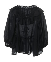 Candy Stripper | ANGELIC RIBBON SHEER ブラウス(シャツ/ブラウス)