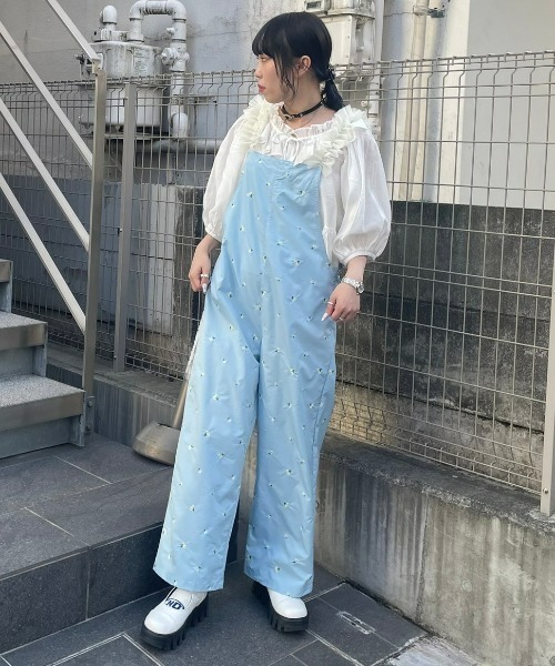 Candy Stripper（キャンディストリッパー）の「ANGELIC RIBBON SHEER ブラウス（シャツ/ブラウス・レディース・ミント/オフホワイト/ブラック・2）」の13枚目の写真