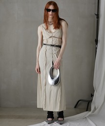PRANK PROJECT | 【24SUMMER PRE ORDER】ランジェリーロングキャミドレス / Lingerie Long Cami Dress(ドレス)