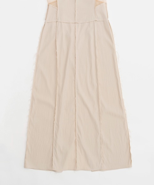 PRANK PROJECT(プランクプロジェクト)の「ランジェリーロングキャミドレス / Lingerie Long Cami Dress(ドレス・レディース・イエロー/ブラック/ベージュ・FREE)」の22枚目の写真