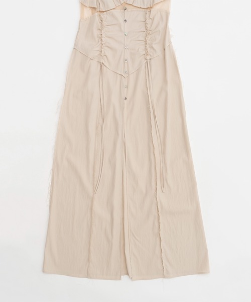 PRANK PROJECT(プランクプロジェクト)の「ランジェリーロングキャミドレス / Lingerie Long Cami Dress(ドレス・レディース・イエロー/ブラック/ベージュ・FREE)」の21枚目の写真