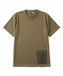 【LOGOS by LIPNER/ロゴスバイリプナー】ビックシルエット ポケット付ショートスリーブTシャツ