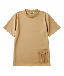 【LOGOS by LIPNER/ロゴスバイリプナー】ビックシルエット ポケット付ショートスリーブTシャツ