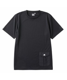 【LOGOS by LIPNER/ロゴスバイリプナー】ビックシルエット ポケット付ショートスリーブTシャツ
