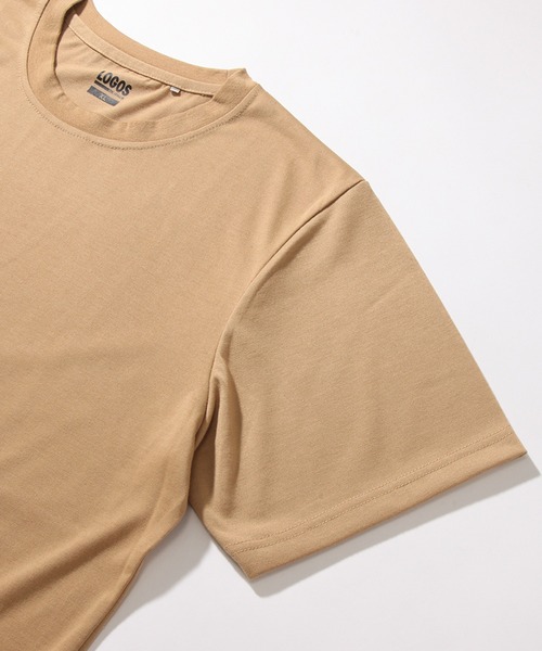 LOGOS(ロゴス)の「【LOGOS by LIPNER/ロゴスバイリプナー】ビックシルエット ポケット付ショートスリーブTシャツ(Tシャツ/カットソー・メンズ・ブラック/オリーブ/サンドベージュ・M/L/XL)」の13枚目の写真