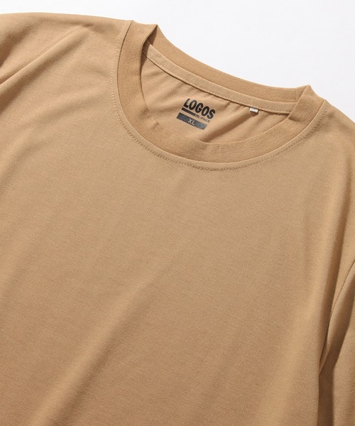 LOGOS(ロゴス)の「【LOGOS by LIPNER/ロゴスバイリプナー】ビックシルエット ポケット付ショートスリーブTシャツ(Tシャツ/カットソー・メンズ・ブラック/オリーブ/サンドベージュ・M/L/XL)」の12枚目の写真