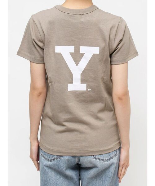 Russell Athletic(ラッセルアスレティック)の「RUSSELL別注 YALEロゴTee(Tシャツ/カットソー・レディース・オフホワイト/ヘザーグレー/ネイビー・FREE)」の18枚目の写真