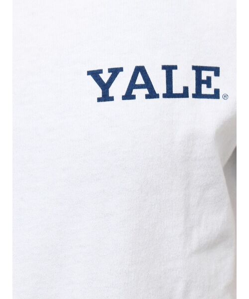 Russell Athletic(ラッセルアスレティック)の「RUSSELL別注 YALEロゴTee(Tシャツ/カットソー・レディース・オフホワイト/ヘザーグレー/ネイビー・FREE)」の20枚目の写真