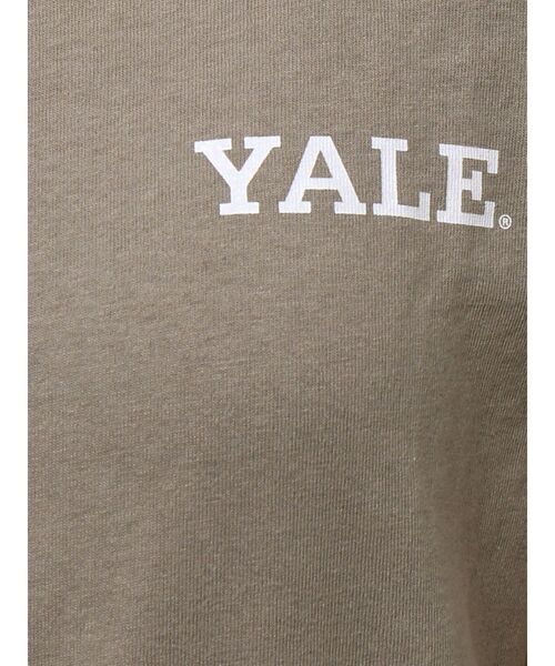 Russell Athletic(ラッセルアスレティック)の「RUSSELL別注 YALEロゴTee(Tシャツ/カットソー・レディース・オフホワイト/ヘザーグレー/ネイビー・FREE)」の21枚目の写真