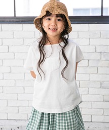 『親子リンク』『WEB/一部店舗限定サイズ』add fabrics防汚Tシャツ(KIDS)