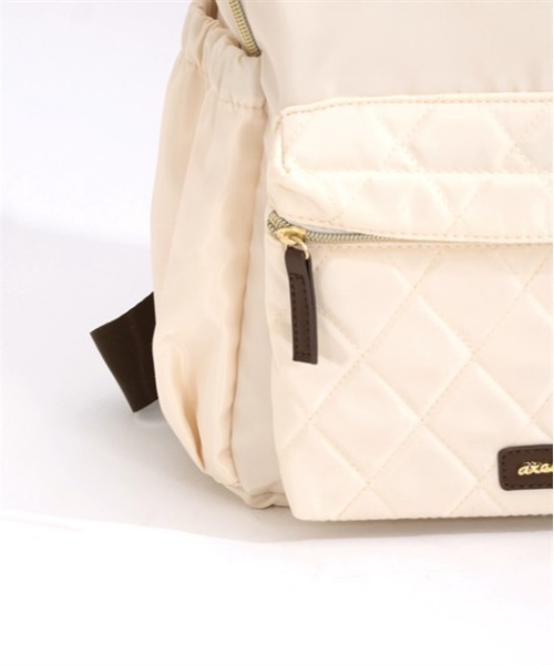 axes femme(アクシーズファム)の「キルトポケットリュック(バックパック/リュック・レディース・ブラック/ブルー/キナリ・FREE)」の9枚目の写真