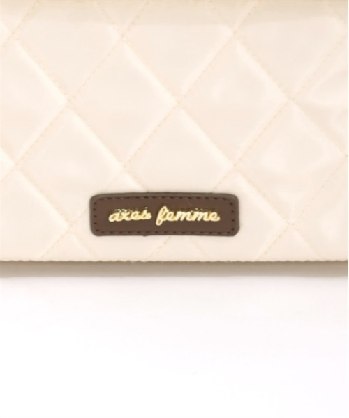 axes femme(アクシーズファム)の「キルトポケットリュック(バックパック/リュック・レディース・ブラック/ブルー/キナリ・FREE)」の11枚目の写真