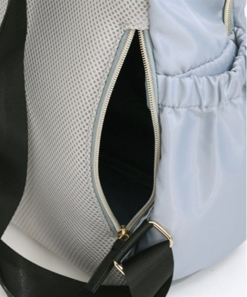 axes femme(アクシーズファム)の「キルトポケットリュック(バックパック/リュック・レディース・ブラック/ブルー/キナリ・FREE)」の21枚目の写真