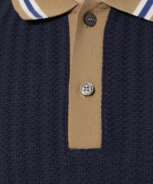 niko and...（ニコアンド）の「ラッセルショートスリーブポロシャツ（シャツ/ブラウス・メンズ・サックスブルー/アイボリー/ネイビー・LARGE/MEDIUM）」の11枚目の写真