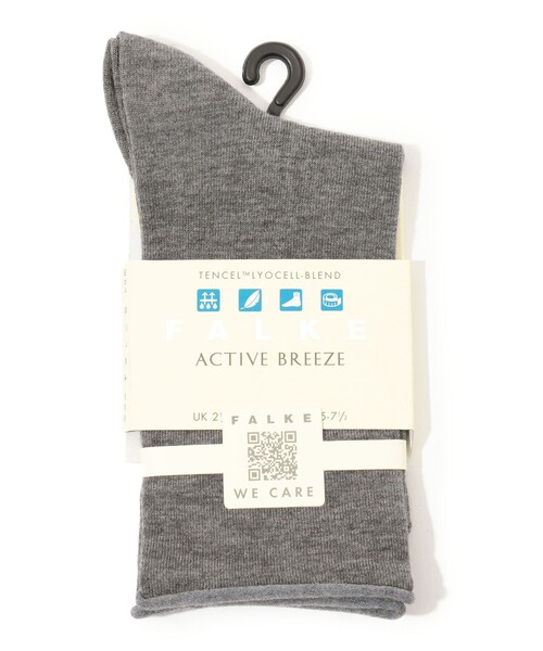 FALKE（ファルケ）の「■■■FALKE ACTIVE BREEZE ショートソックス（ソックス/靴下・レディース・ブラック/ホワイト/ライトグレー/チャコールグレー・FREE）」の8枚目の写真