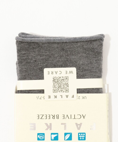 FALKE（ファルケ）の「■■■FALKE ACTIVE BREEZE ショートソックス（ソックス/靴下・レディース・ブラック/ホワイト/ライトグレー/チャコールグレー・FREE）」の7枚目の写真