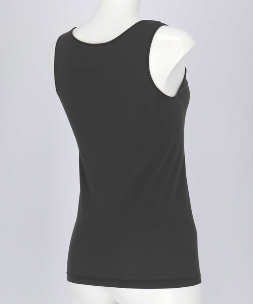 une nana cool（ウンナナクール）の「オーガニックコットン 汗とりパッド付きタンクトップ（インナーウェア/肌着・レディース・モカ/ブラック/ライトベージュ・L/M/LL）」の7枚目の写真