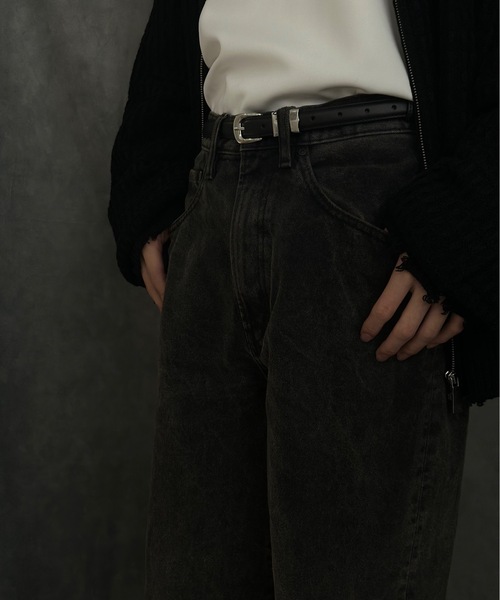 Burner(バーナー)の「【CHI SELECT】シンプル デザイン 本革ベルト chi-belt-f003 N(ベルト・メンズ・B/E/D/C/A/H/J/O/K/L/M/N/G/I/F・FREE)」の3枚目の写真