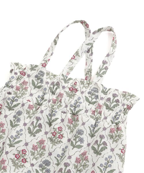 Ampersand（アンパサンド）の「ブロックプリント風　花柄セパレート浴衣（浴衣・キッズ・クリーム/サックスブルー・80/90/95/100/110/120/130/140）」の16枚目の写真