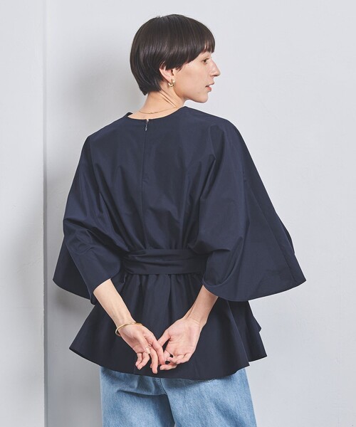UNITED ARROWS（ユナイテッドアローズ）の「リボン Vネック ブラウス 