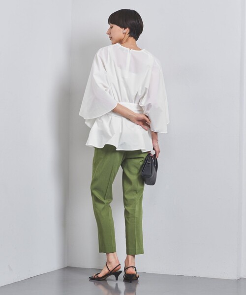 UNITED ARROWS（ユナイテッドアローズ）の「リボン Vネック ブラウス