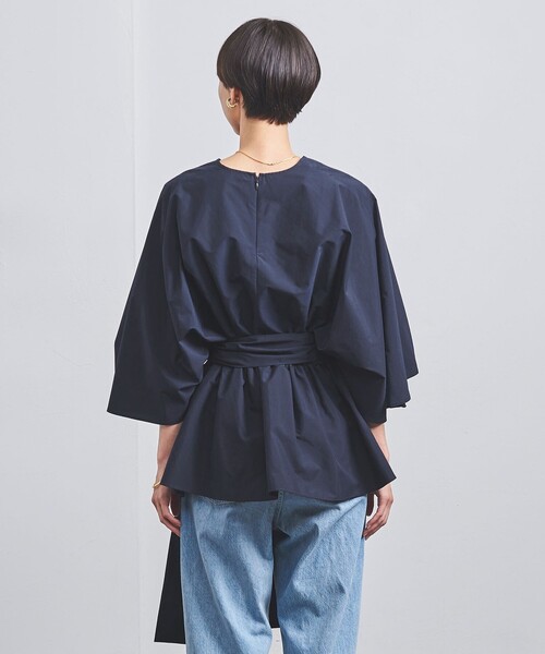 UNITED ARROWS（ユナイテッドアローズ）の「リボン Vネック ブラウス 