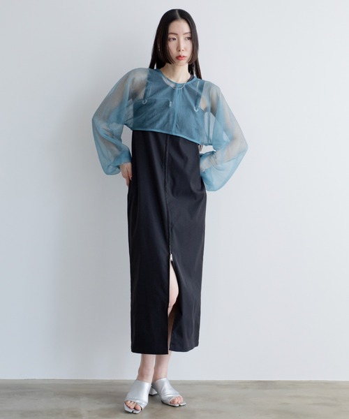 VACANCY（ヴァカンシー）の「2wayシアーボレロカーディガン